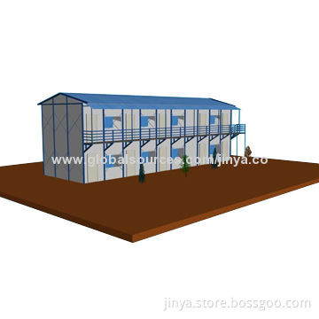 Normal Standard 2 Storey Prefabricated Dormitory Accommodation for Workers, Manager Projects